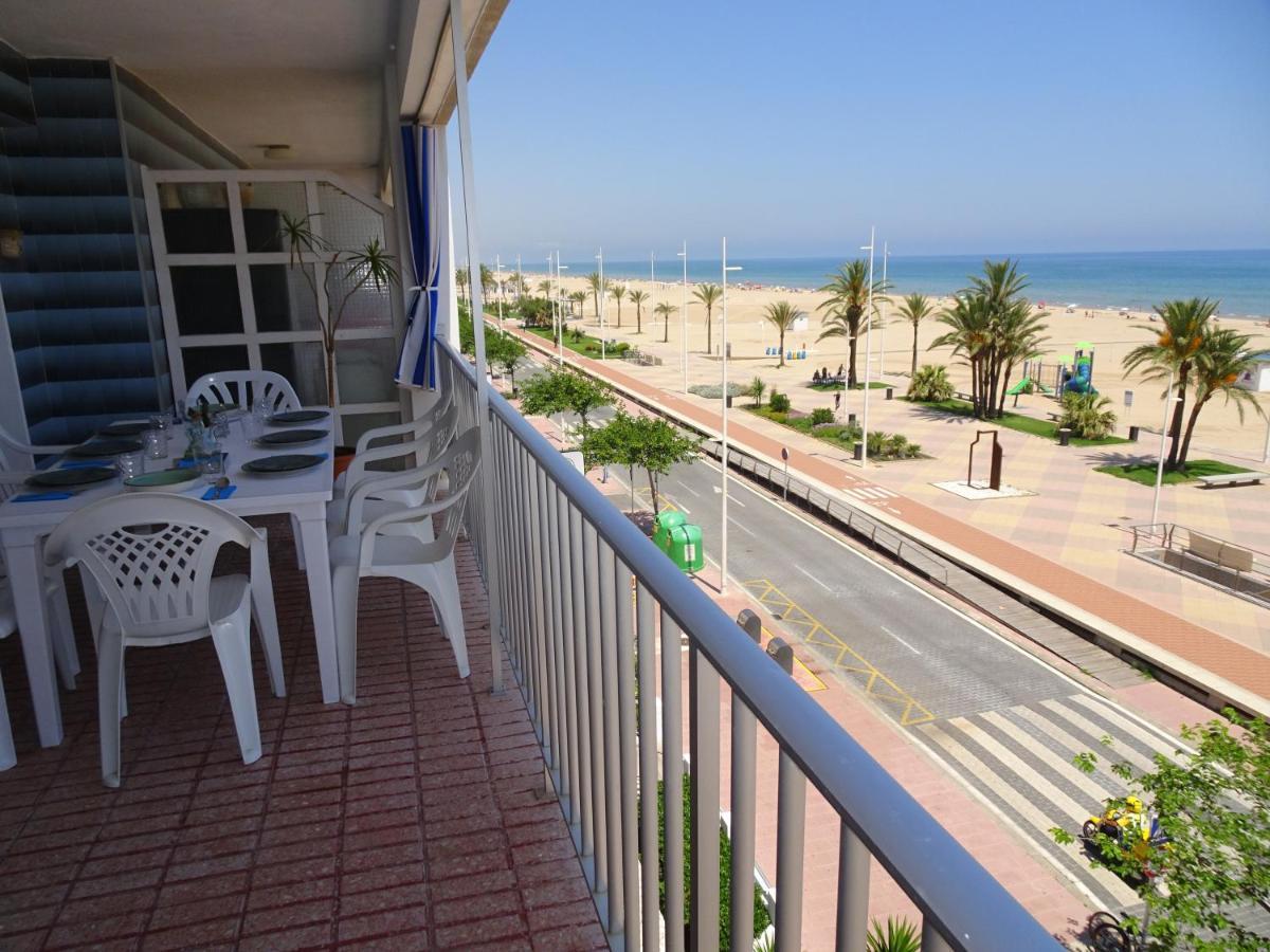 Neptuno 27 - Primera Linea De Playa Playa de Gandia エクステリア 写真
