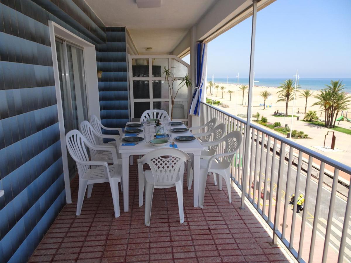 Neptuno 27 - Primera Linea De Playa Playa de Gandia エクステリア 写真